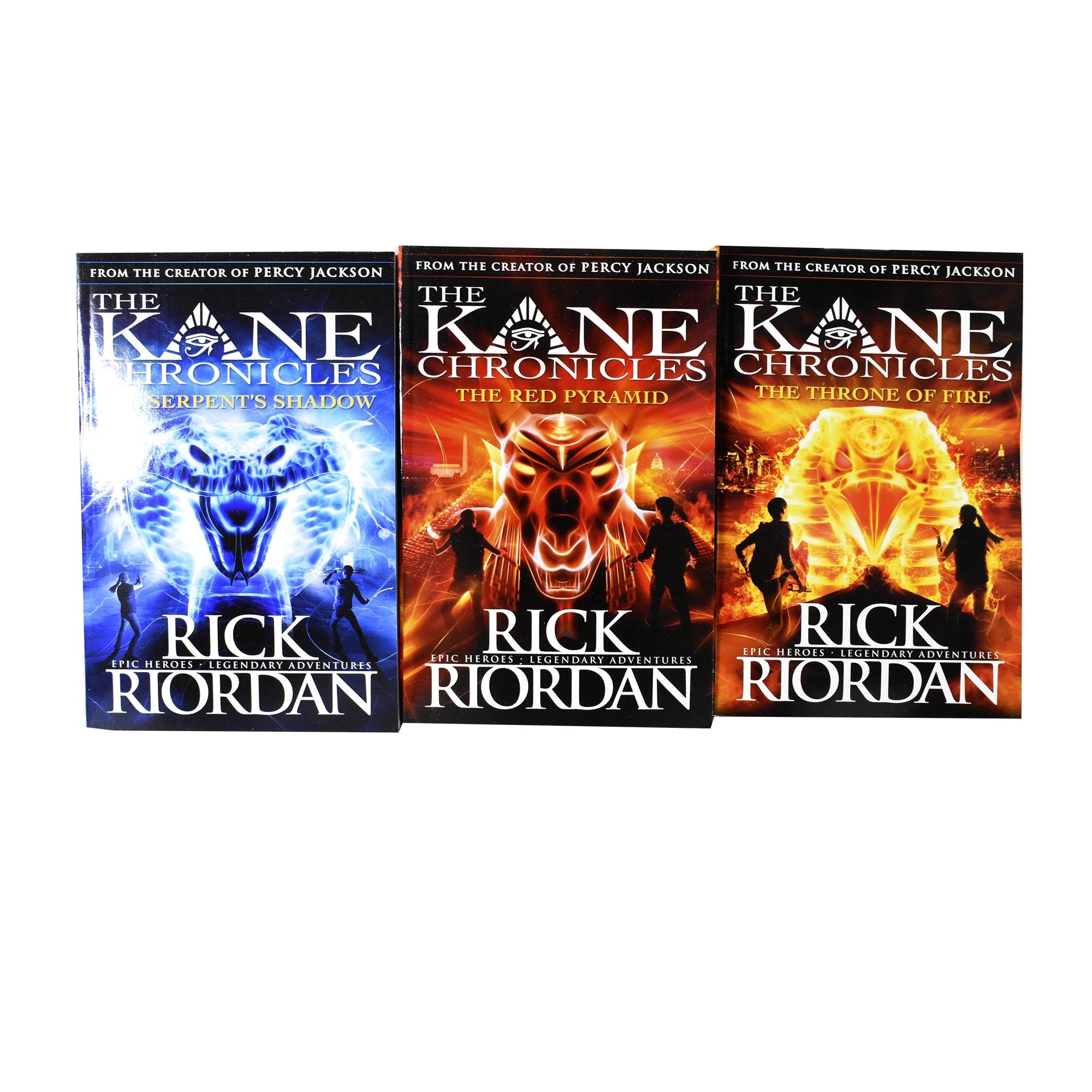 Kane Chronicles 3 Books Young Adult Collection Paperback Set By Rick Riordan - St Stephens Books